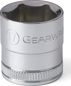 GearWrench 3/8 Drive 17Mm 6 Point Standard Metric Socket at Sears.com