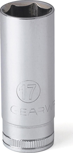 GearWrench 3/8 Drive 17Mm 6 Point Deep Metric Socket at Sears.com