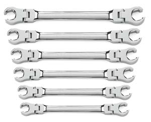 GearWrench 6 Piece Metric Flex Flare Nut Wrench Set at Sears.com