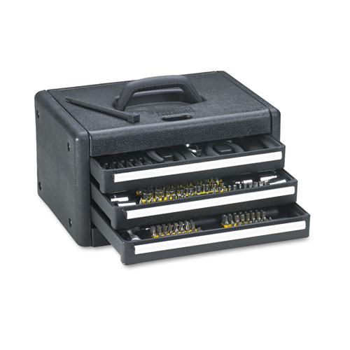 Great Neck Essentials Home & Garage Tool Kit, 205 Pieces w/3-Drawer Case at Sears.com