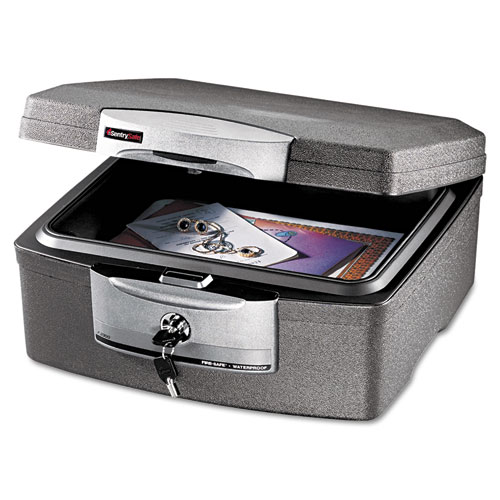 Sentry Safe Waterproof Security Chest, .36 ft, 15-1/4w x 14-7/8d x 7-1/2h, Charcoa at Sears.com