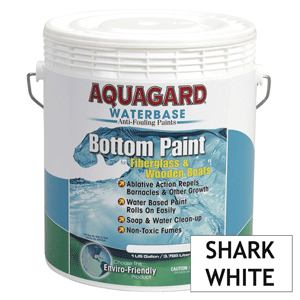 AQUAGARD Waterbased Anti-Fouling Bottom Paint - 1Gal - Shark White at Sears.com