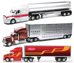 New-ray Toys 1:32 Scale Die Cast Peterbilt 387/379 Tanker/Container Truck Assortment-2 Each 3 at Sears.com