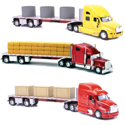 New-ray Toys 1:32 Scale Die Cast Flat Bed Truck Assortment 2 Each 3 at Sears.com