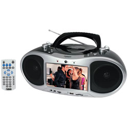 Naxa NDL252 7" TFT LCD Portable DVD/ AM/FM Radio with USB, SD Slot, AC/DC & Battery Power at Sears.com