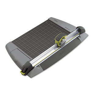 Swingline SmartCut EasyBlade Plus Rotary Trimmer, 15 Sheets, Metal Base, 11 1/2 Swingline SmartCut EasyBlade Plus Rotary Trimmer, 15 Sheets, Metal Base, 11 1/2