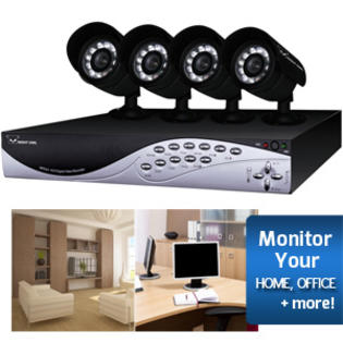 Night Owl TIGER-4500 Network DVR & 4 Cameras - 500GB, 4 Channels, MPEG4, Internet Ready Night Owl TIGER-4500 Network DVR & 4 Cameras - 500GB, 4 Channels, MPEG4, Internet Ready