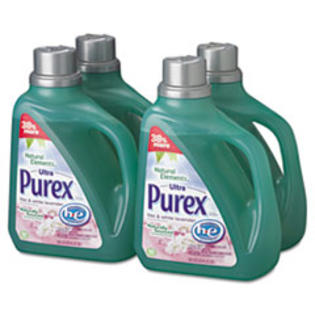 Purex Ultra Natural Elements HE Liquid Detergent, Lavender, 3.1qt Bottle, 4/ Purex Ultra Natural Elements HE Liquid Detergent, Lavender, 3.1qt Bottle, 4/