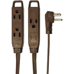 Axis 3-Outlet Indoor Extension Cord, 8 ft (Brown) Axis 3-Outlet Indoor Extension Cord, 8 ft (Brown)