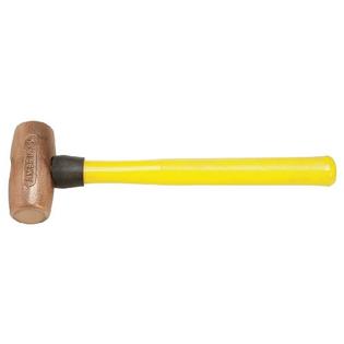American Hammer Sledge Hammer, 4lb, 14in, Copper/Fiberglass American Hammer Sledge Hammer, 4lb, 14in, Copper/Fiberglass