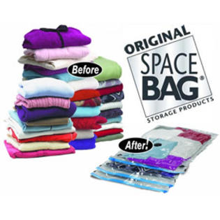 Space Bag As Seen on TV Original SPACE BAG Vacuum-Seal Storage (Large) Space Bag As Seen on TV Original SPACE BAG Vacuum-Seal Storage (Large)
