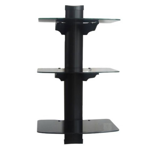 CUSCUS NEW DVD Stereo Components 3 Shelf Wall Mount Bracket Stand Cable Box Adjustable at Sears.com