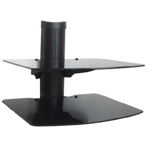 CUSCUS NEW 2 Shelf Wall Mount Stand Cable Box for DVD VCR DVR PS3 Blu Ray Adjustable at Sears.com