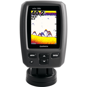 Garmin Echo 300C Fish Finder - 3.5" 256 Colors (8-Bit) - 2.40 Kw Peak - 300 W Rms - 77 Khz/200 Khz at Sears.com