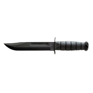 Ka-Bar 1211 Combat Knife - Fixed Style - 7" Blade - Plain Edge - Clip Point - Carbon Steel at Sears.com