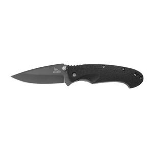 Gerber Profile 22-01297 Cutting Knife - Folding Style - 3.50" Blade - Fine Edge - Drop Point - Rubberized, Titanium at Sears.com