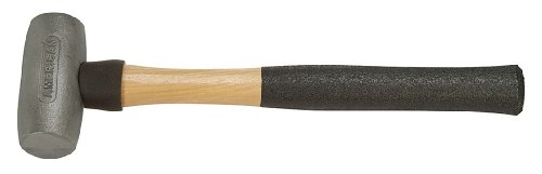Sledge Hammer, 4 Lb, 14 In, Zinc/Wood