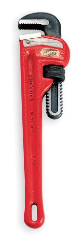 Straight Pipe Wrench, Cast Iron, 48 In. L