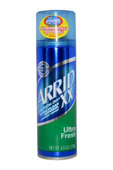 XX Ultra Fresh Extra Extra Dry Aerosol AntiperspirantDeodorant by Arrid for Unisex - 6 oz Deodorant Spray -2PK