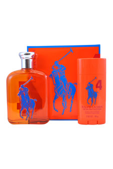 The Big Pony Collection # 4 by Ralph Lauren for Men - 2 pc Gift Set -2PK