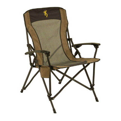 Fireside Chair Gold Buckmark