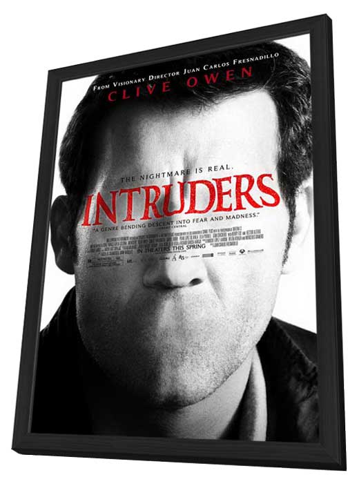 Pop Culture Graphics Intruders Poster Movie in a Deluxe Black Wood Frame 11 x 17 Inches - 28cm x 44cm Clive Owen Carice van Houten Daniel Bruhl at Sears.com
