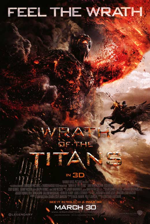Pop Culture Graphics Wrath of the Titans Poster Movie D 11 x 17 Inches - 28cm x 44cm Sam Worthington Liam Neeson Ralph Fiennes Edgar Ramirez at Sears.com