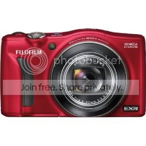 Fujifilm FinePix F770EXR 16MP 20x Optical Zoom  Digital Camera  (Red) at Sears.com