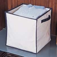 UPC 045734988286 product image for Collapsible Canvas Storage Box, M167CNW-3L | upcitemdb.com