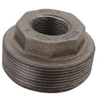 UPC 045734000025 product image for 1/4X1/8 Black Hex Bushing , 35-1/4X1/8B | upcitemdb.com