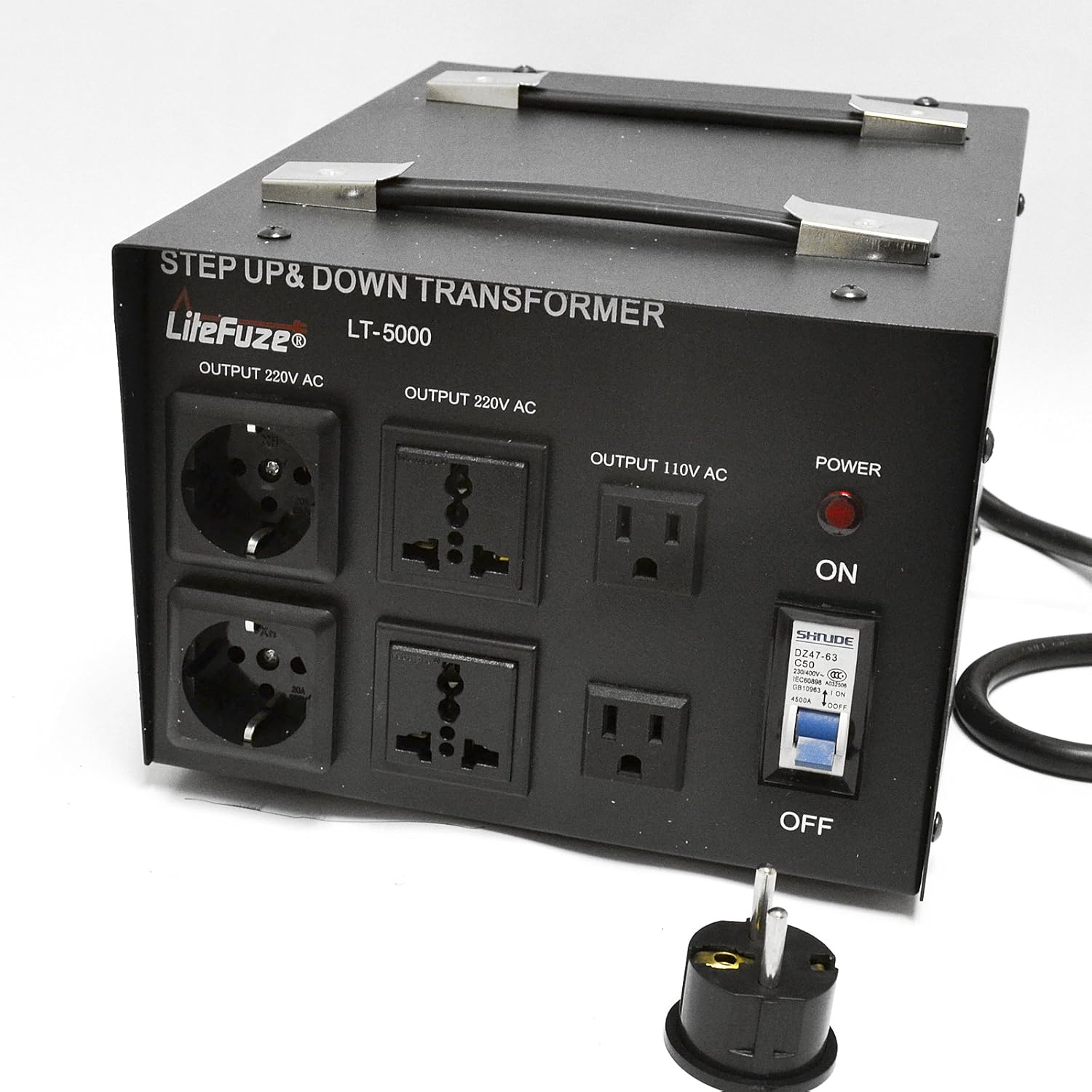 LiteFuze LT-5000 Watt Heavy Duty Voltage Converter Transformer at Sears.com