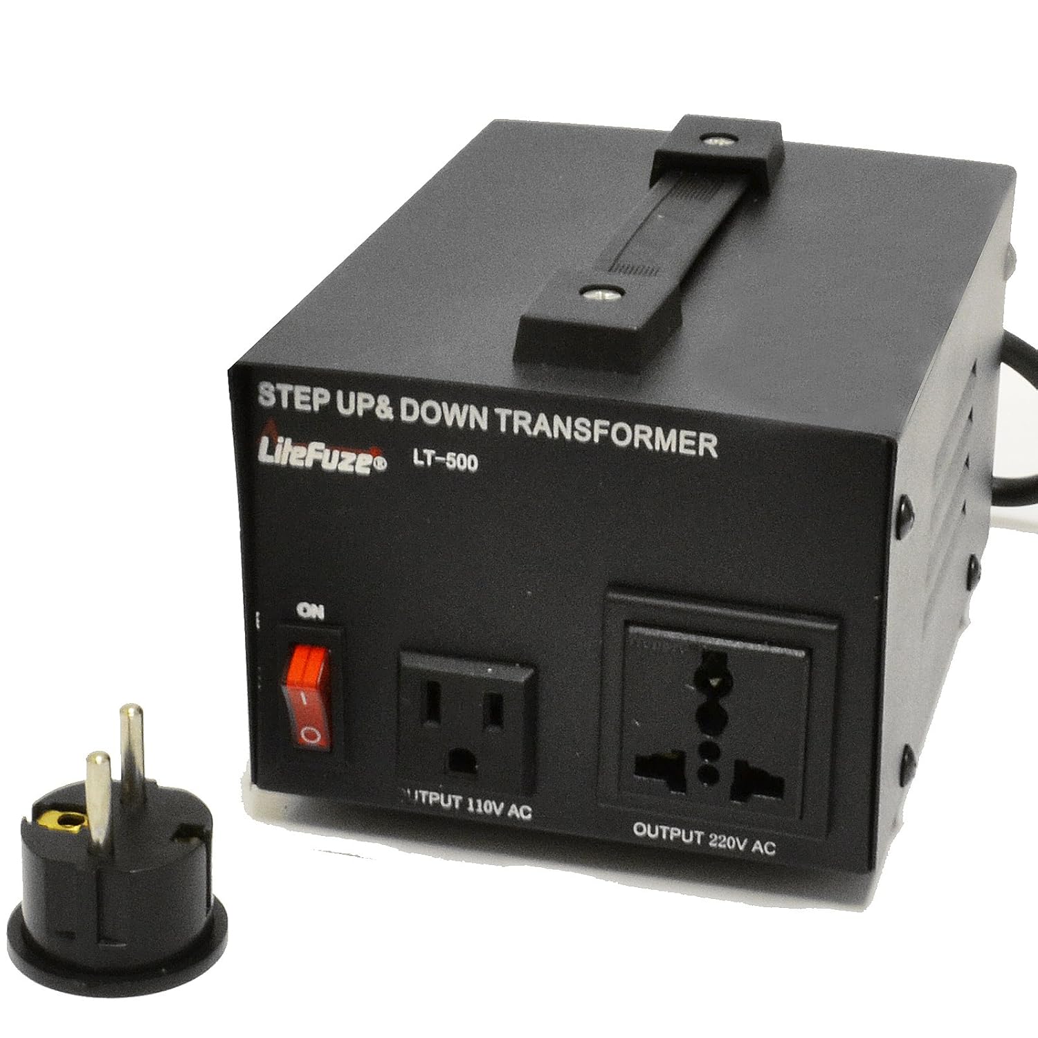 LiteFuze LT-500 Heavy Duty 500 Watts Step Up / Down Voltage Converter Transformer CE Certified at Sears.com