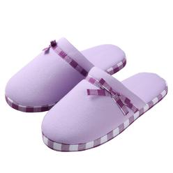 Bedroom Slippers Aerusi Women S Checker Slide Design Indoors Home Bedroom Slippers Lilac Purple Single