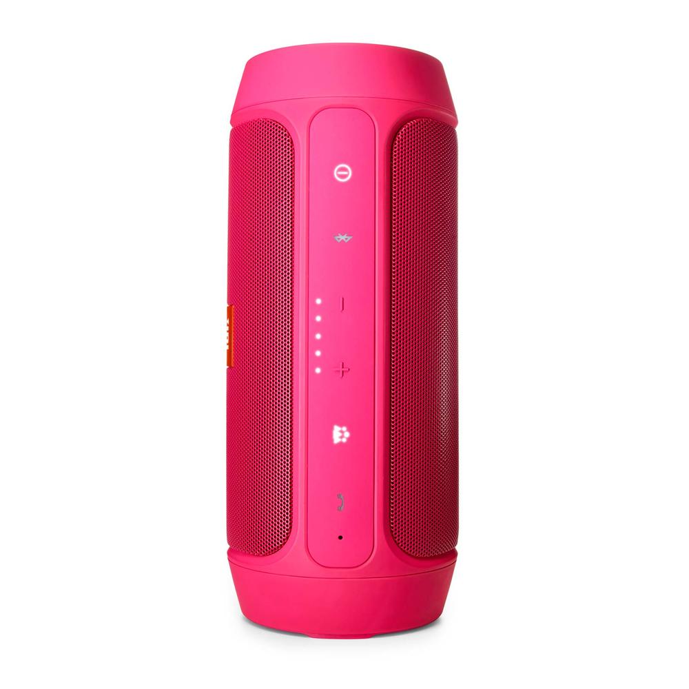 JBL Charge 2 Plus Pink - Open Box Splashproof Portable Bluetooth Speaker