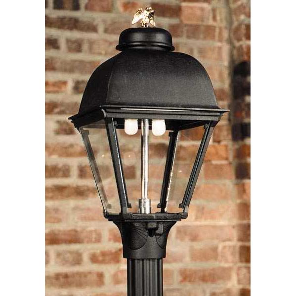 Gaslite America Gl2000 Cast Aluminum Manual Ignition Propane Gas Light With Open Flame Burner For Post Mount at Sears.com