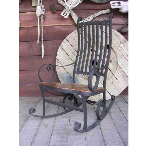 Groovy Stuff Furniture Groovy Stuff Teak Wood Ironhorse Rocking Chair - Tf-755 at Sears.com