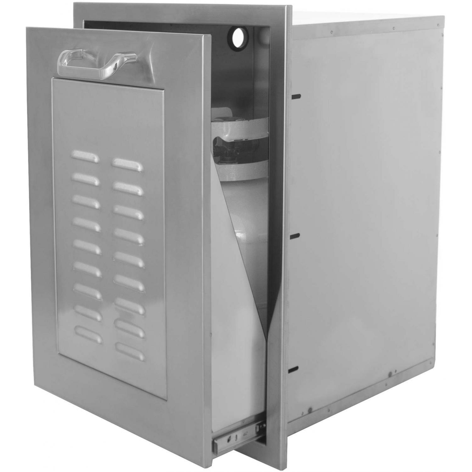 Bbq Guys Kingston Panel Series Roll-out Propane Tank Storage Bin at Sears.com