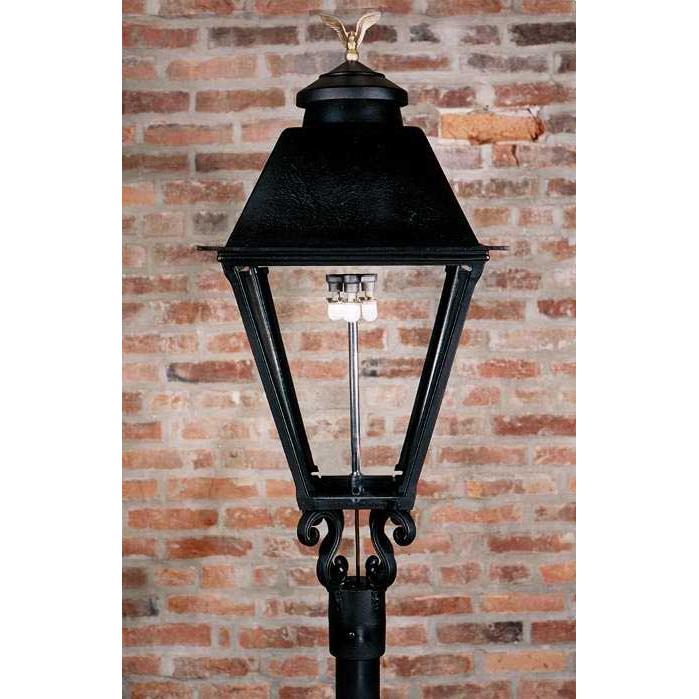 Gaslite America Gl3000 Cast Aluminum Manual Ignition Natural Gas Light With Open Flame Burner For Post Mount at Sears.com