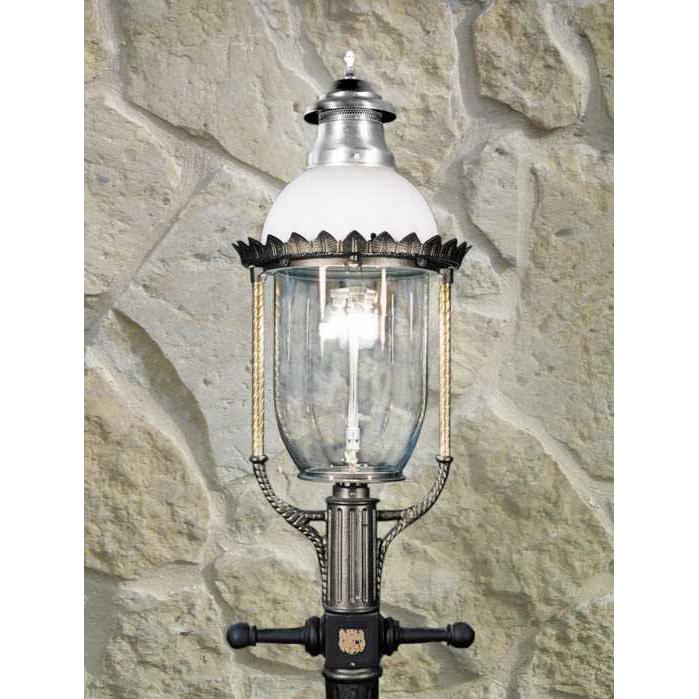 Gaslite America Gl36 Cast Aluminum Electronic Ignition Natural Gas Light With Open Flame Burner For Post Mount at Sears.com