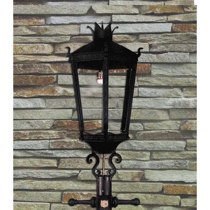 Gaslite America Gl9000 Cast Aluminum Manual Ignition Natural Gas Light With Open Flame Burner For Post Mount at Sears.com