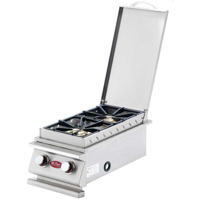 Cal Flame Deluxe Double Built-in Natural Gas Side Burner (ships As Propane With Conversion Fittings) at Sears.com