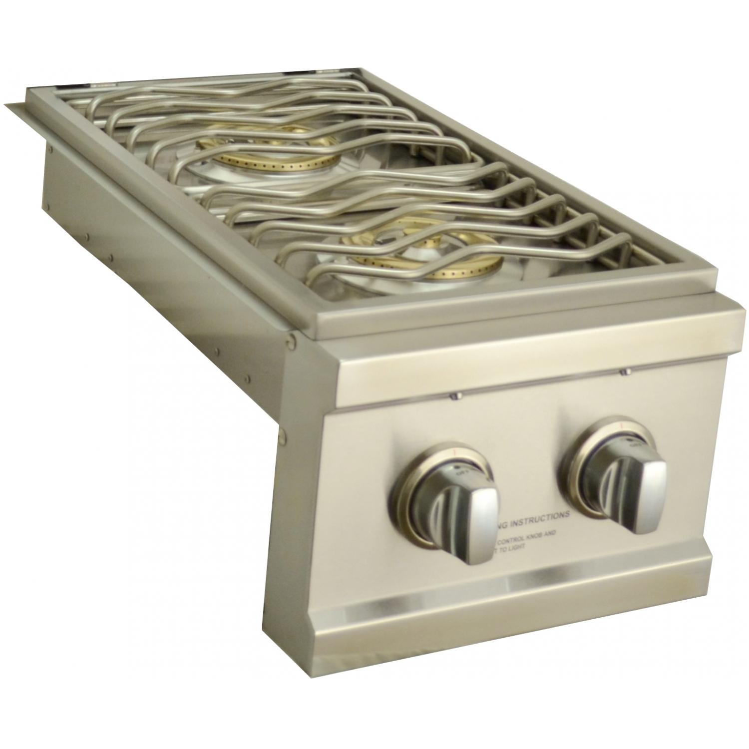 Sole Propane Gas Built-in Double Side Burner With Led Light at Sears.com