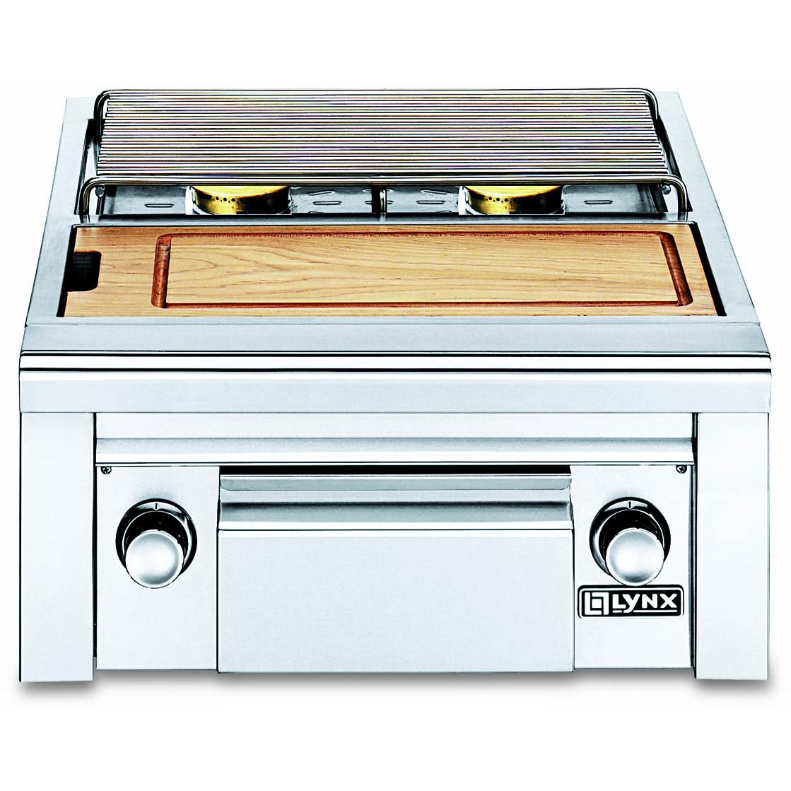 Lynx Double Natural Gas Side By Side Burner Lsb2pc-1-ng Built-in With Prep Center at Sears.com