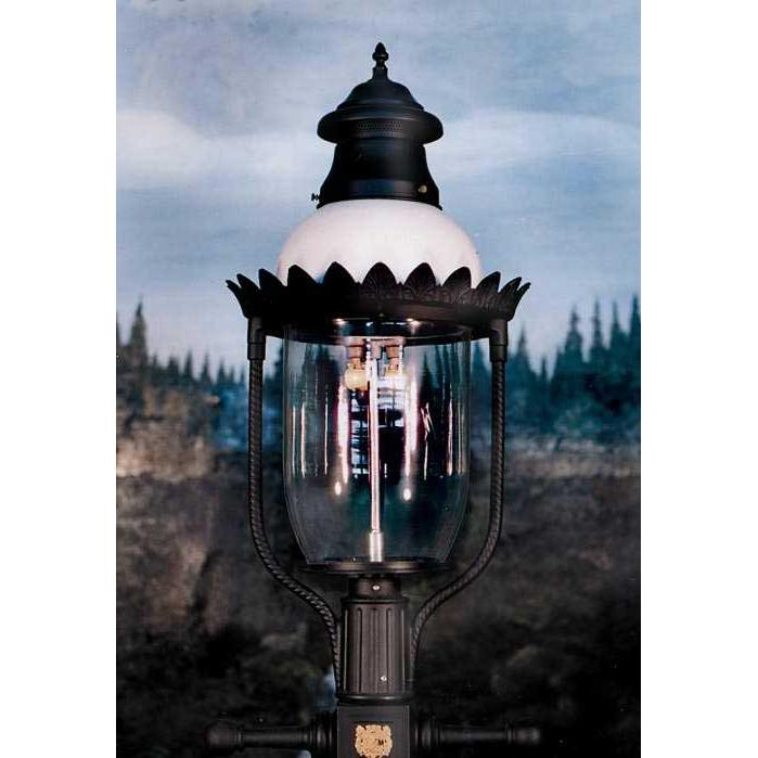 Gaslite America Gl48 Cast Aluminum Manual Ignition Natural Gas Light With Triple Mantle Burner For Post Mount at Sears.com