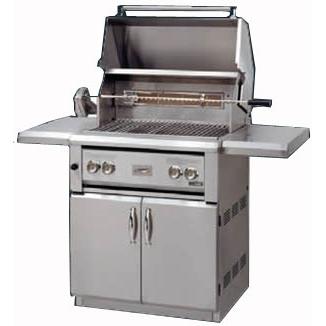Luxor Gas Grills 30 Inch Propane Gas Grill On Cart With 1 Infrared Burner And Rotisserie Aht-30cv-fr-lp 1 at Sears.com