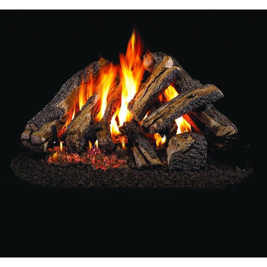 Peterson Real Fyre 30-inch Western Campfyre Log Set With Vented Natural Gas Ansi Certified G46 Burner - Variable Flame Remote at Sears.com