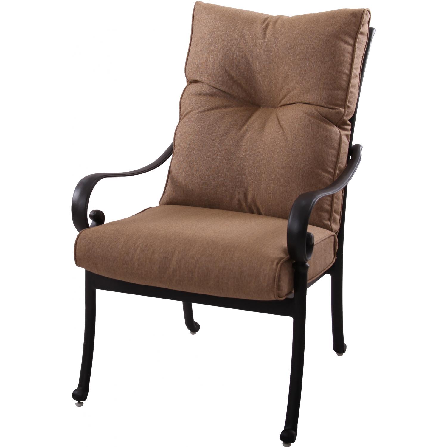 Darlee Santa Anita Cast Aluminum Patio Dining Chair - Antique Bronze at Sears.com