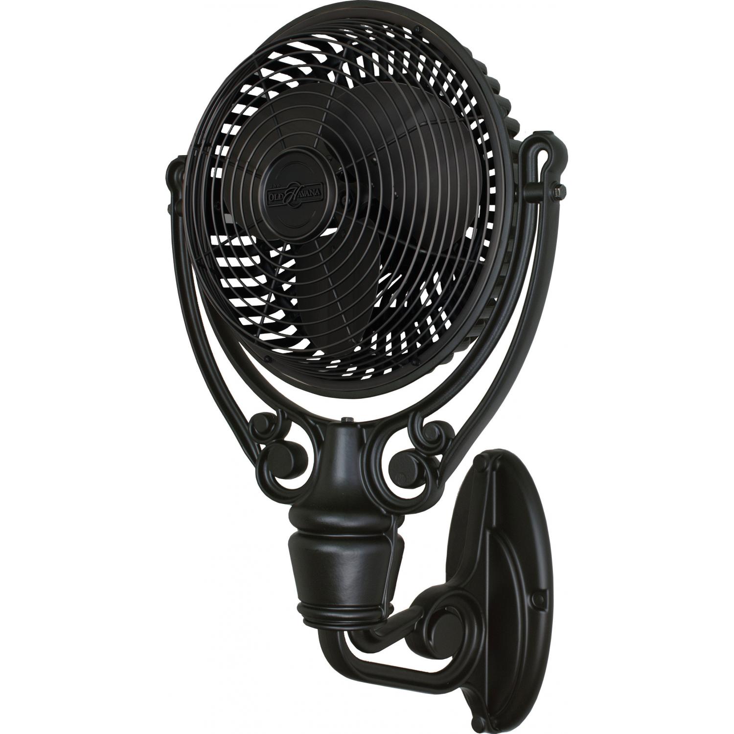 Fanimation Old Havana Outdoor Wall Mounted Fan - Black at Sears.com