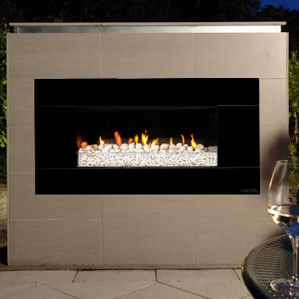 Ventless Outdoor Gas Fireplace Wall Mounted from Sears