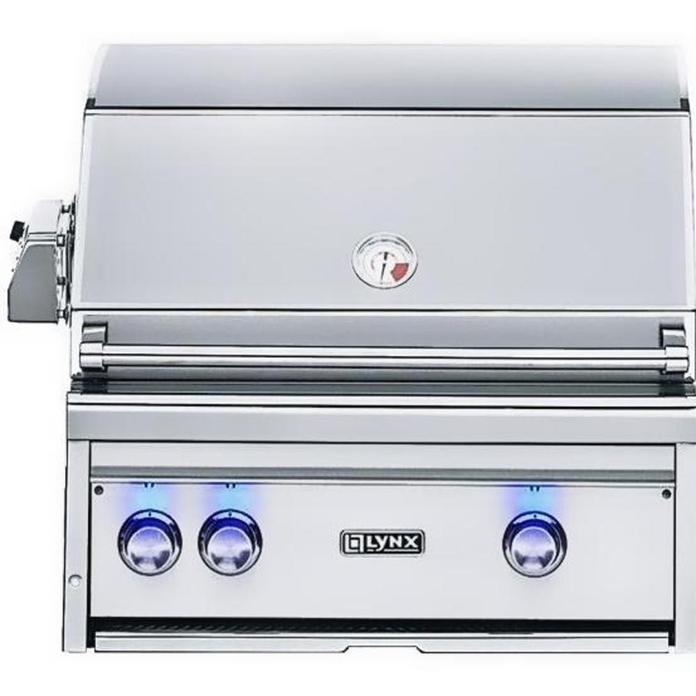Lynx 27-inch Built-in Propane Gas Grill With Prosear Burner And Rotisserie L27psr-3-lp